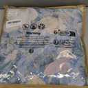 French Floral Tablecloths Rectangular Farmhouse Vintage Flower Print Table Cloth with Tassel Rustic Embroidered Boho Tablecloth Durable Outdoor Table Cover for Kitchen, Dining Room,55 x 102 Inch,Blue