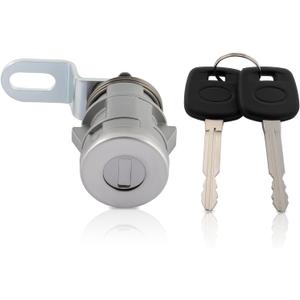 69055-0C030 Tailgate Door Lock Cylinder with Keys Compatible with Toyota Tundra 2014-2021 Tacoma 2016-2022 Rear Door Lock Cylinder