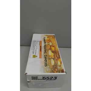 5plots Flameless Floating Candles 3 Inches White Waterproof Led Tealights for Wedding Vases Centerpieces Party Proposal Pool Decor Decoration 200 Hour (24 Pack)