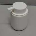 Soap Dispenser Ceramic with Easy-to-Press Pump Hand Lotion Liquid Dispenser for Shampoo Bathroom Kitchen 12 oz White