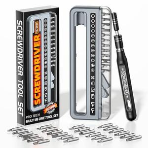 ANVANNA Electronics Precision Screwdriver Sets 32-Piece Magnetic Repair Tool Kit for iPhone, MacBook, Computer, Laptop, PC, Tablet, PS4, Xbox, Nintendo, Game Console