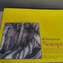 Strathmore 307-818 300 Series Newsprint Pad, 18"x24" Tape Bound, 50 Sheets