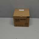 KOOPER 4 Pack Solar Lanterns Outdoor Waterproof, Upgraded Flickering Flame Modes + Constant Modes Hanging Solar Lantern Lights for Outside, Lanterns Decorative Outdoor for Garden Table Yard Tree Decor