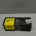 Tire Inflator with Pressure Gauge and Longer Hose - Most Accurate, Heavy Duty Air Chuck with Gauge for Air Compressor Tire Inflator Attachment - 100PSI