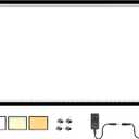 WELZK 7000+ Lux A1 Light Pad for Diamond Painting, 34.5x22.8inchs Extra Large 3-Colors Lightbox with UL Adapter. 10 Levels/Stepless Dimming for Tracing, Drawing, etc