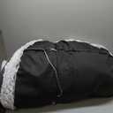 Human Dog Bed - 71"x45"x12" Fits You & Pets, Washable Faux Fur, Orthopedic, Plump Pillow, Blanket, Strap - Grey