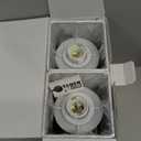 Bedside Lamps Set of 2, Small Bamboo Table Lamps for Bedroom, Minimalist Nightstand Lamps with Linen Shade, Modern Desk Lamp for Living Room, Study, Dorm (LED Bulbs Included) (Walnut)