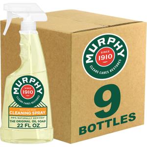 Murphy Oil Soap Wood Cleaner, Orange (01031CT) (2.44 Fl Oz (Pack of 9))