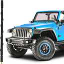BASIKER Antenna for Jeep Wrangler Gladiator JK JT JL Rubicon Sahara 2007-2023 2024 2025 2026 | 13 Inch Car Replacement Antenna | Wrangler Jeep Accessories for AM FM Radio Reception