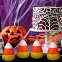 Umigy Halloween Themed Birthday Party Plastic Cups with Lid and Straw 10 oz Reusable Candy Shaped Cup for Halloween Themed Birthday Party Decoration Gifts(12 Pcs)