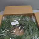 Thicker&Lush - 24 Inch Real Touch Christmas Norfolk Pine Wreath, Artificial Christmas Wreaths for Front Door Realistic Soft Mixed Pine&Cedar Wreath Green Fake Pine for Window Indoor Outdoor Xmas Decor