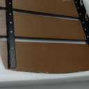 FIRELOOP 3 Slat Side Shelves for Large Big Green Egg Charcoal Grill Table for L BGE,New Upgrade 3-Slat Side Shelves Table for Large Big Size Green Egg Charcoal Grill Accessories