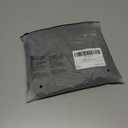 GORGLITTER Women's Cut Out Cold Shoulder Tees Top Criss Cross Half Sleeve Round Neck Ribbed Knit T Shirt (L)