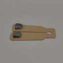 Genuine Leather Car Purse Hook - Flexible Car Seat Back Storage Hook for Purses and Bags, Universal Headrest Hooks for Car, Upgraded Car Purse Holder Hanger for Head Rest (Beige-1 Pack)