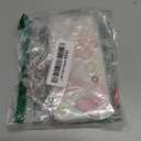 for iPhone 17 Glitter Butterfly Case,Cute Girly 3D Flowers Floral Crystal Pearl Bling Sparkle with Wrist Strap Chain Soft TPU Silicone Aesthetic Women Girls Phone Case for iPhone 17 6.3",Pink