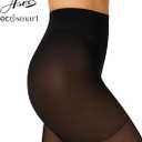 Hanes Womens Ecosmart Seasonless Tights (Large, Black)