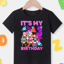 4 Years Old Birthday K pop Kids 4th Birthday Girls Kpop TShirt, xs