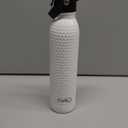 Swig Life 20oz Insulated Water Bottle, Travel Water Bottle with Straw and Lid, Cup Holder Friendly, Stainless Steel (Golf Ball)