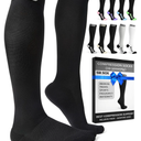SB SOX Compression Socks for Men & Women (20-30 mmHg) - Best Support Stockings for Travel, Medical, and Sports - Perfect for Everyday Wear