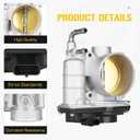 TB1043 Electronic Throttle Body Fits for Nissan 2.5L Altima 2007-2012, Rogue 2.5L 2008-2013, Sentra 2.5L 2007-2012, Replace for S20054,16119JA00A, 16119JK20A, 16119AL60A