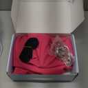 OUTREE Kids Pod Swing Seat, Cotton Child Hammock Swing Chair, Sensory Swing for Indoor and Outdoor Use, Pink and Blue