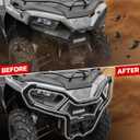 Front Bumper for Polaris Sportsman, Heavy-Duty Steel Upper Brush Guard Bumper Protector Trail Brushguard for Polaris Sportsman 570 450 2021-2025 Accessories (Replace #2884844)