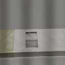 Cordless Light Filtering Mini Blind - 42 Inch Width, 64 Inch Length, 1" Slat Size - Pearl White - Cordless GII Morningstar Horizontal Windows Blinds for Interior by Achim Home Decor