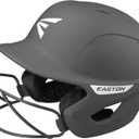 Easton | Ghost Batting Helmet with Mask | Fastpitch Softball | Matte (Small (6 1/4 - 6 7/8), Charcoal)