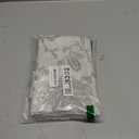 DriftAway Freda Jacobean Floral Linen Blend Blackout Thermal Insulated Energy Saving Privacy Window Linen Curtain Valance Rod Pocket 2 Layers Single 52 Inch by 18 Inch Plus 2 Inch Header Gray Beige