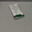 Toddler Travel Pillow Cases Set of 2, 600 Thread Count 100% Egyptian Cotton Pillow Covers for Boys and Girls with Envelope Closure, 12" x 16" (White Stripe)