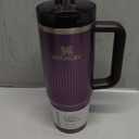 STANLEY Quencher H2.0 Tumbler with Handle and Straw 30 oz | Flowstate 3-Position Lid | Cup Holder Compatible for Travel | Insulated Stainless Steel Cup | BPA-Free | Fluted Wisteria Shine