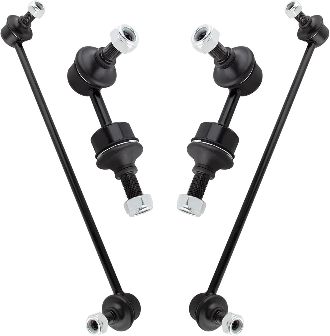 4pcs Front and Rear Sway Bar End Links Suspension Kit Fit for Hyundai Sonata 2011-2012 for Kia Optima 2011-2012 Sedan 4-Door 2.0L 2.4L K750610 K750611 K750603