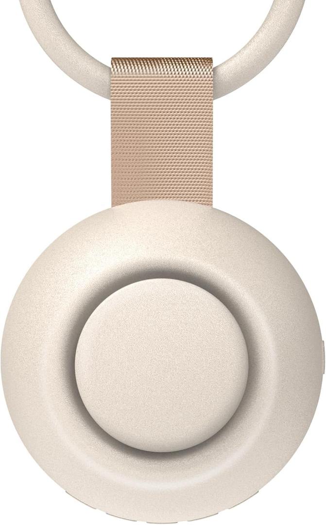 2025 Mom's Choice Awards, Portable Sound Machine for Baby Adult, Smart Cry Detection, 18 Soothing Sound, Bluetooth Rechargeable White Noise Machine for Home Office Travel, Nursery Light, Gray