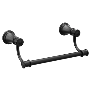 Black Moen Ballfield 30in Towel Bar