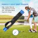 Golf Grip Trainer Aid, Golf Swing Training Aid, Grip Trainer Golf Club to Improve Train Correct Right Hand Position