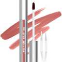Cilrofelr Peel Off Lip Liner Stain with Tweezer, Long Wear Tattoo Lip Liner, Peel Off Lip Stain with Matte Finish, Long Lasting, Waterproof, Transfer-proof, Highly Pigmented Color (Buff)
