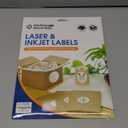 0.75" Printable Round Labels for Inkjet and Laser Printers - 3240 Blank Stickers, 30 Sheets for Price Tags, Thank You Stickers, QR Codes, Business Logos - Spartan Industrial Template C001