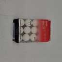 Franklin Sports Ping Pong Balls - Official Size + Weight White 40mm Table Tennis One Star Professional Durable High Performance 12 Count (Pack of 1) Packaging may vary, White