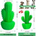 Pamlulu Dog Chew Toys Dog Toothbrush Stick Teeth Cleaning Brush Dental for Medium Large Dog, Puppy Christmas,Easter Birthday Gifts,Outdoor Squeaky Toys for Aggressive Chewers Tough Toys Interactive