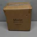 Selamica Ceramic 30oz Large Pasta Salad Bowls 8 Inch Wide and Shallow Soup Bowls, Stackable, Microwave and Oven Safe, Set Of 6, Vintage Blue