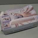 Face Down Pillow for Massage Table, Massage Headrest for Bed, Stomach Sleeping Pillow with Face Cradle Pad, BBL Pillow After Surgery Post Eye Surgery Recovery, Massage Pillow with Removable Cover Grey (Gray)