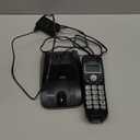 VTech Cordless Phone with DECT 6.0, Full-Duplex Speakerphone, Lighted Display, Backlit Keypad, Caller ID/Call Waiting, Volume Control, Hearing Aid Compatible, Wall Mount | VG131-11 (Black)