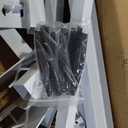 MELIPRON 850 lbs Van Roof Ladder Rack Fit for Chevy Express 1500 2500 3500, for 19962025 Cargo Vans with Rain Gutters, No Drill, Heavy Duty for Commercial Use