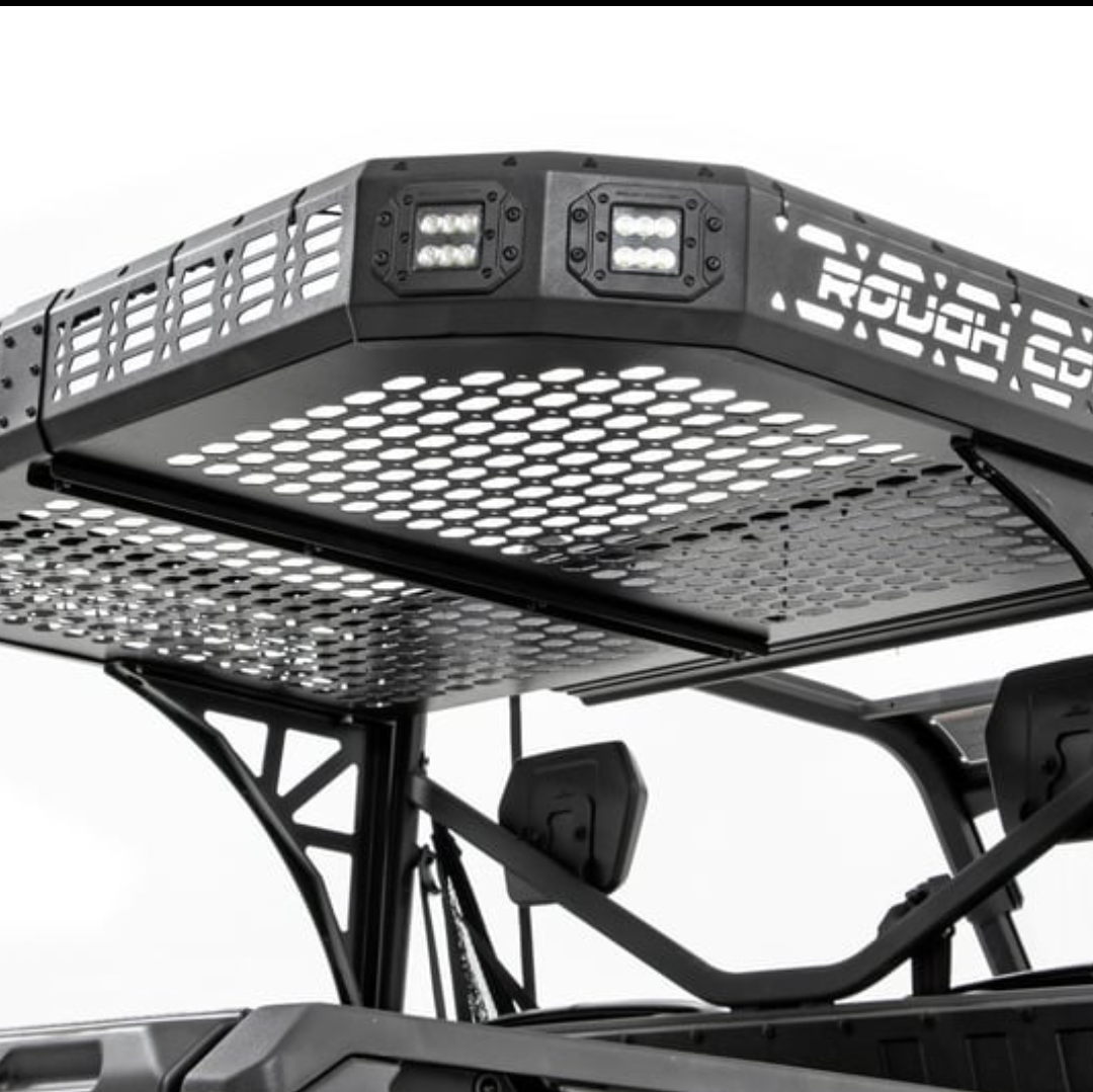 Stand for Rough Country Can-Am Defender Cargo Rack HD5/HD8/HD9/HD10, Black