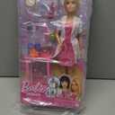 Barbie Scientist Doll and Accessories with Blonde Fashion Doll, Lab Table, Microscope, & Color-Change Beaker & Petri Dish Accessories