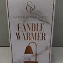 Candle Warmer Lamp with Adjustable Height & Dimmable Function, Scented Wax Melter, Birthday, Mothers Day, Housewarming Gifts, Spring & Easter Decorations for Home, Bedroom, Living Room, Office, Gold