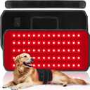 Red Light Therapy for Dogs with Two wavelengths (660nm and 880nm), Pet Red Light Therapy Belt Includes a Timer Function and Remote Control, Suitable for All Common Pets, 13.8 x 6.5 x 0.2 inches