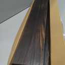 PHPH 36 Inch Wood Floating Shelves for Wall, Wooden Wall Shelves for Bedroom, Set of 4 Brown