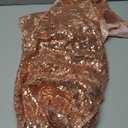 ShinyBeauty Rose Gold Sequin Table Runner 12''x108 Table Runner for Party Rose Gold Wedding Table Runner Glitter Table Runner for Baby Shower Birthday Bridal Shower Table Decor (1pc 12x108-Inch)