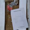 LITTLE TREE 63 Inches Long Console Table for Entryway, Sofa Table Behind Couch, Wooden Entry Table Foyer Hallway Table, Industrial Console Sofa Table for Living Room, Oak Color